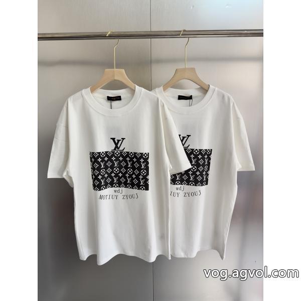 偽物 ブランド 販売LOUIS VUITTON人気確定 大人着用可半袖Tシャツ