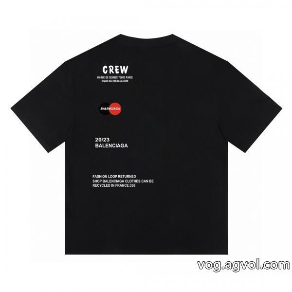 今シーズン人気のアイテム大人気商品ブランド コピー  balenciaga半袖Tシャツ