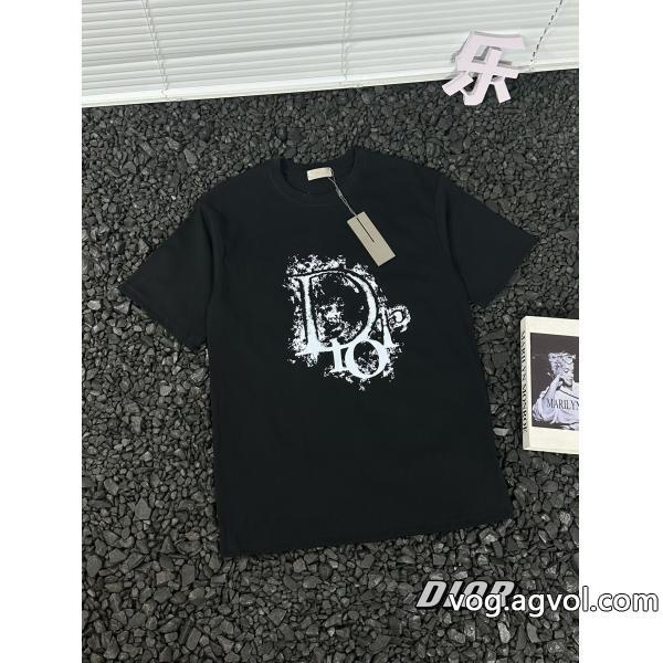 ディオールクール印象限定版プリント半袖Tシャツ偽物 通販 