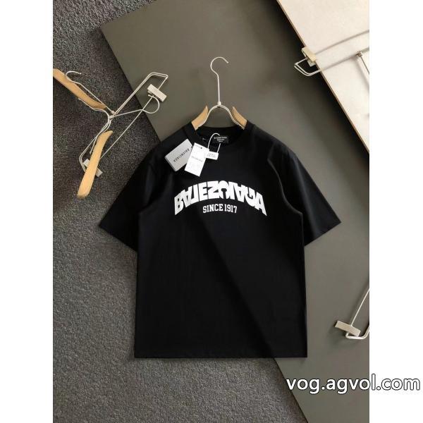balenciagaブランド コピー 品通年使えるアイテムクラシカルな雰囲気半袖Tシャツ