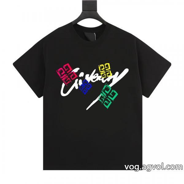 GIVENCHYブランド 偽物 激安ファッションに新しい色完売目前半袖Tシャツ