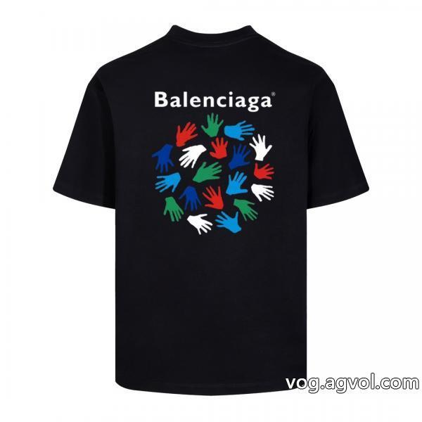 balenciagaブランド 激安韓国の人気2026最新作半袖Tシャツ