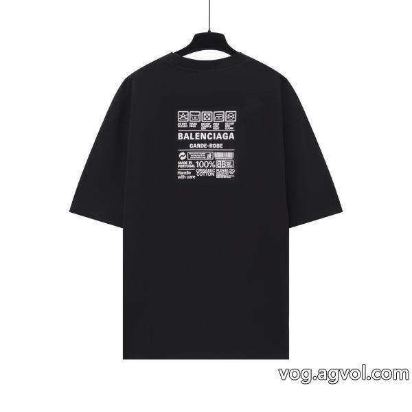 バレンシアガ偽 ブランド 購入定番が欲しい方完売間近半袖Tシャツ