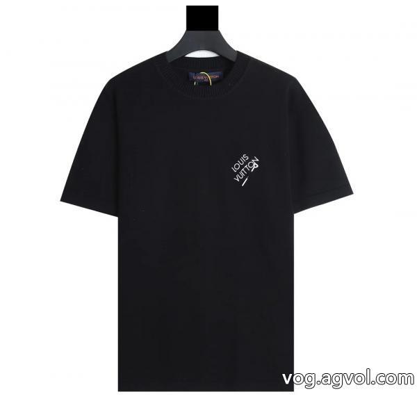 コピー 商品 ブランドLOUIS VUITTON半袖Tシャツ爽快感が絶妙にマッチ爽やかさ