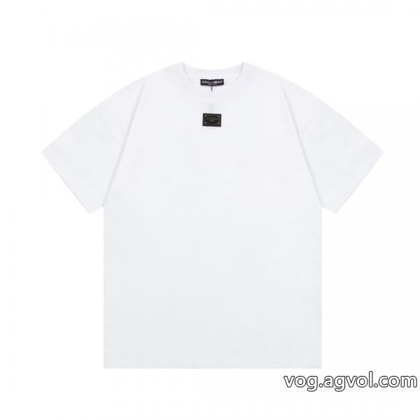 Dolce&Gabbanaお洒落な印象に旬の気分を絶妙にコピー 品 ブランド半袖Tシャツ