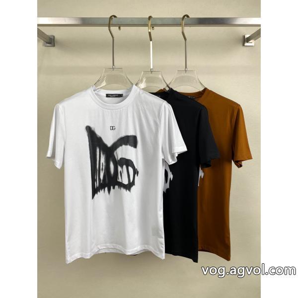 ブランド 品 スーパー コピーDolce&Gabbana定番人気映え度MAX半袖Tシャツ