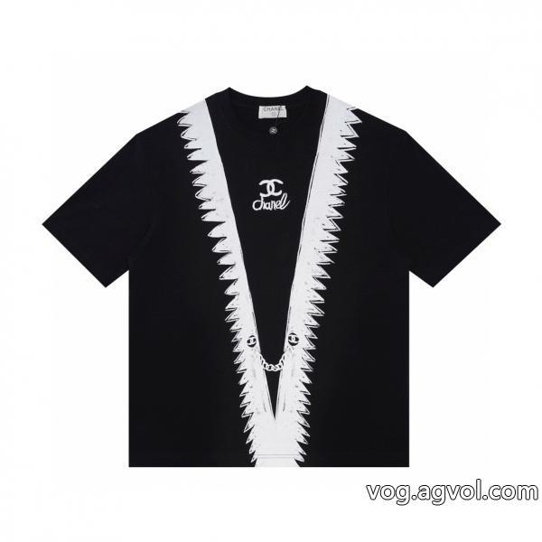 半袖Tシャツスーパー コピー 通販高い品質を誇る個性的なスタイリングCH