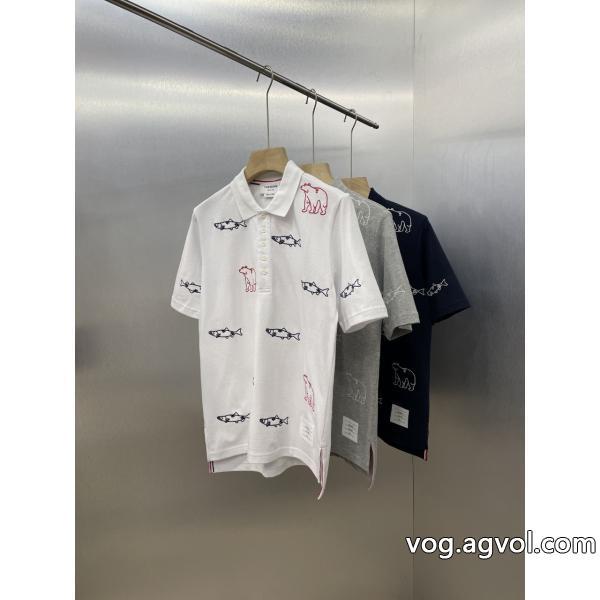 限定デザインスタイリッシュブランド 激安半袖シャツTHOM BROWNE