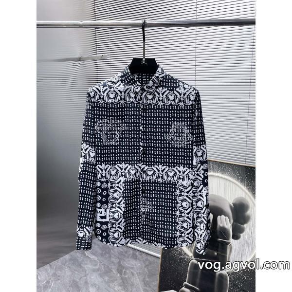 VERSACE長袖シャツ必需品大幅に値下げブランド スーパー コピー 優良