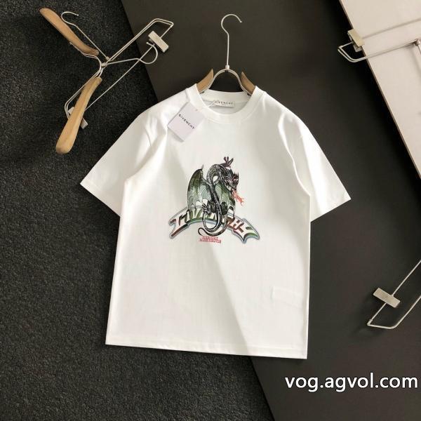 コピー 通販高級感あるカジュアルスタイルを軽快に半袖TシャツGIVENCHY