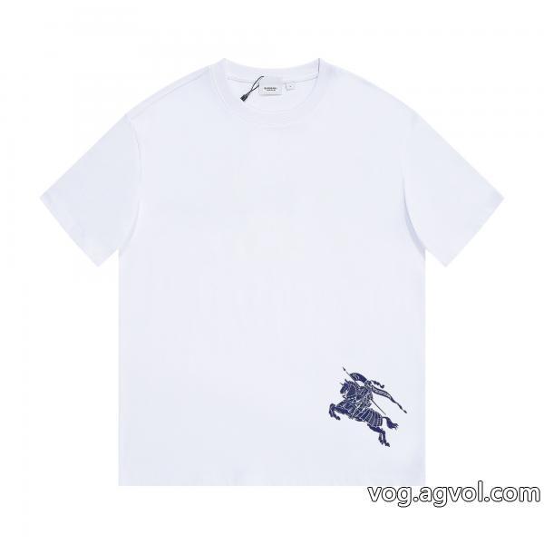 スーパー コピー 品新作オシャレ2026を感じさせる半袖Tシャツバーバリー