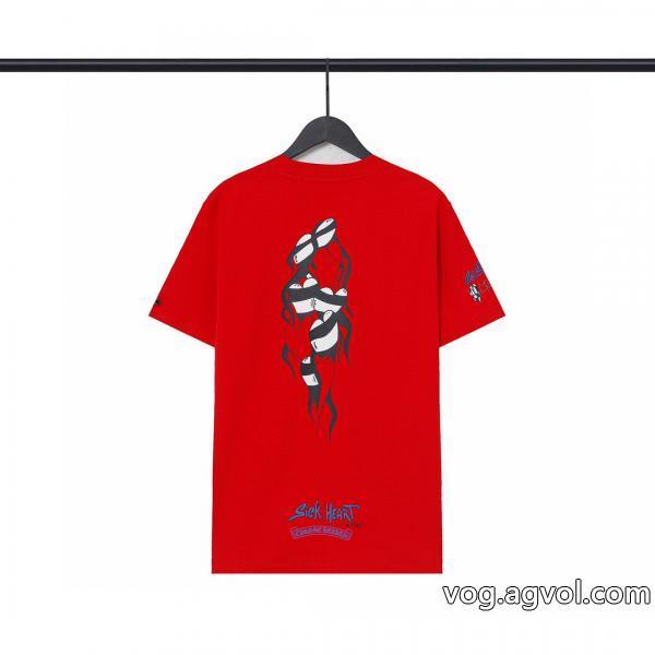 スーパー コピー  半袖TシャツCHROME HEARTS魅力的な今年らしいこの夏絶対欲しい