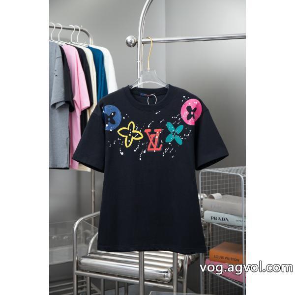 偽物 ブランド半袖TシャツLOUIS VUITTON今年の正解大人気新作透け感優しい