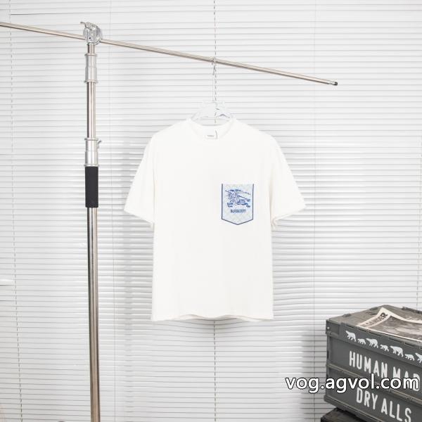 偽物 通販 クラシカル23SS新作 カジュアルコーデに半袖Tシャツバーバリー