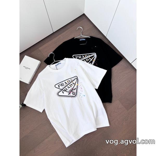 激安 通販 専門半袖TシャツSS23残り僅この夏絶対欲しいPRADA
