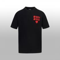 偽 ブランド 通販定番人気商品自分へのご褒美MIUMIU半袖Tシャツ