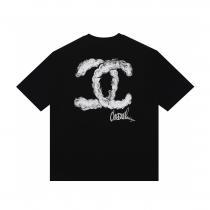 CHカジュアルさセレブや芸能人からも愛用ブランド コピー 販売半袖Tシャツ