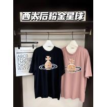 人気急上昇肌触りの良いサラりとコピー 通販ヴィヴィアン ウエストウッド半袖Tシャツ