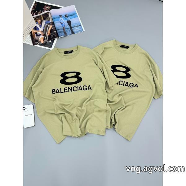 半袖Tシャツスーパー コピー どこで 買えるバレンシアガ爽やかさNEW!国内完売