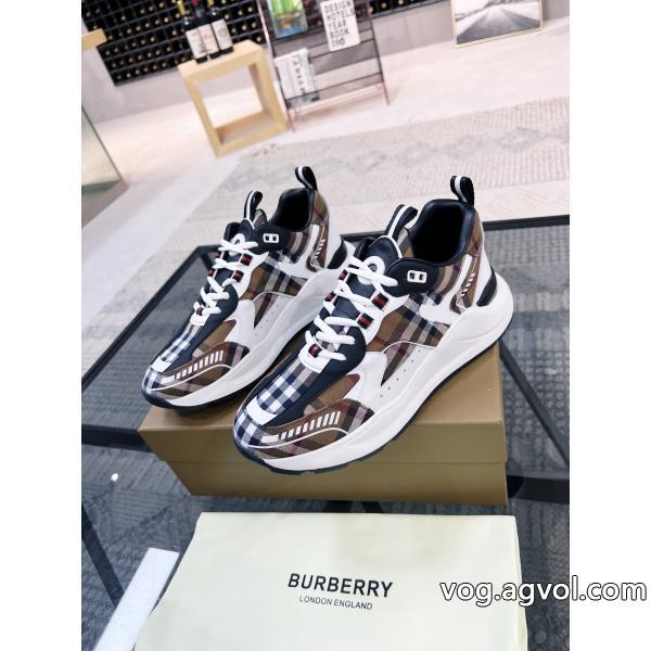 スニーカーBURBERRYスーパー コピー 通販 優良クラシックな雰囲気のトップス最安に挑戦