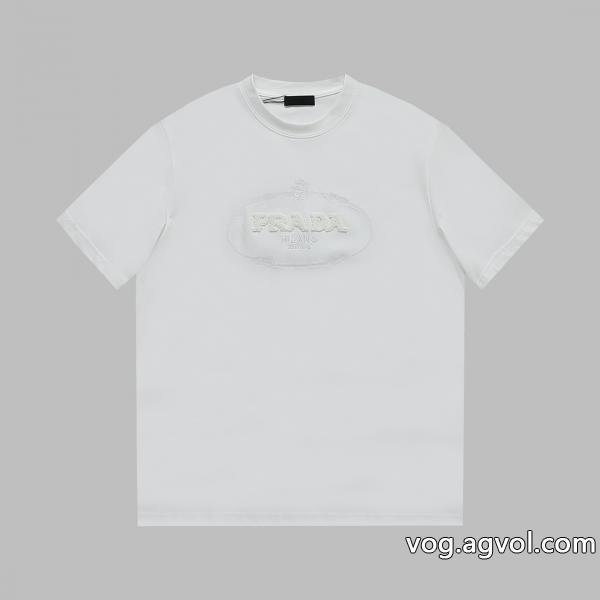 ブランド 偽物 通販半袖TシャツPRADA定番の人気商品人気急上昇