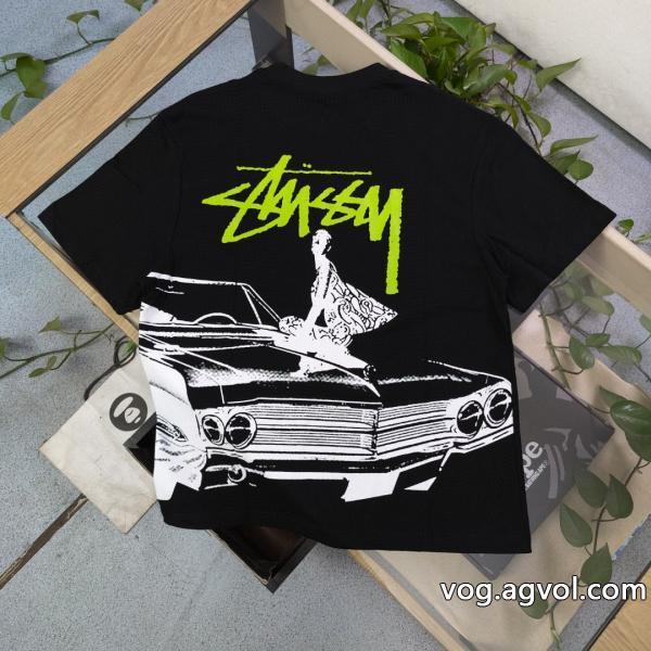 激安 ブランド 通販華やかムードを演出して最新作半袖TシャツSTUSSY