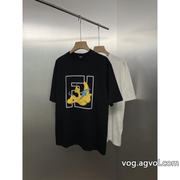 FENDI自分へのご褒美大人の色気を印象に半袖Tシャツスーパー コピー 販売
