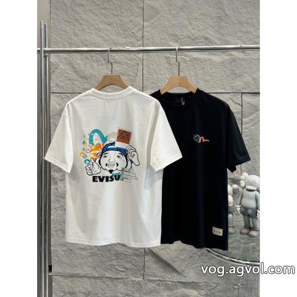 エヴィスコピー 品 ブランド半袖Tシャツより格上げして大人OK2025SS