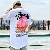 清潔感で洗練されロゴがかっこいい半袖Tシャツコピー 品 販売STUSSY