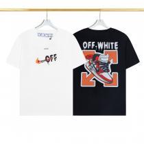 Off-White即完売素敵な夏の定番アイテム半袖Tシャツブランド コピー 優良