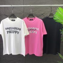 高級感が溢れたヴィンテージ感激安 ブランド 通販DSQUARED2半袖Tシャツ