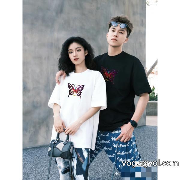 抜け感を出す今季大人気のデザインDIORブランド 偽物 通販半袖Tシャツ