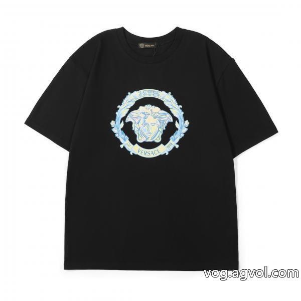 ブランド コピー 通販半袖Tシャツお洒落さんの愛用率が高い2026SS大人OKVERSACE