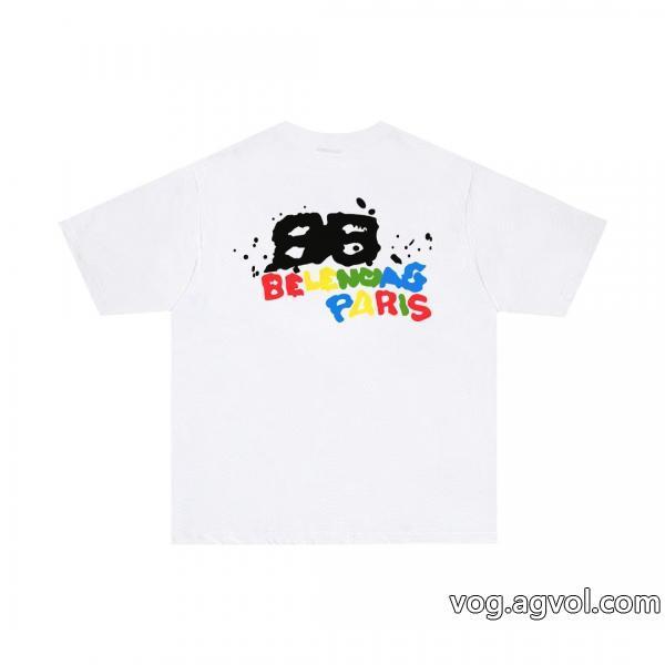 限定SALE2026年SSのトレンドバレンシアガコピー 品 ブランド半袖Tシャツ