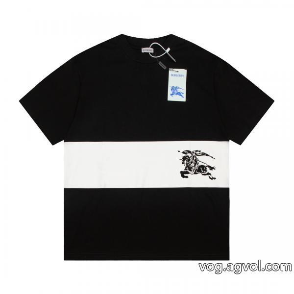 格安SALEカワイイ雰囲気ブランド コピー 販売バーバリー半袖Tシャツ
