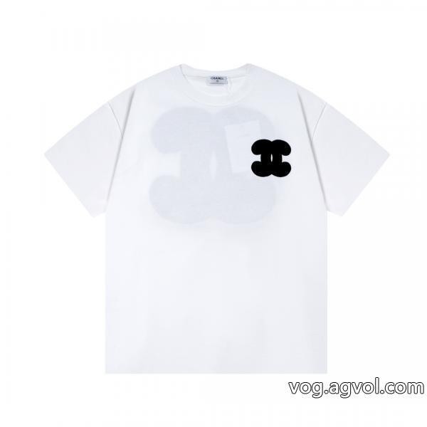 半袖Tシャツスーパー コピー 品CH大人の華やかさを演出完売在庫確保