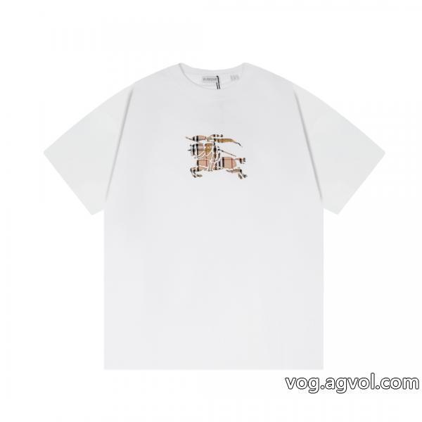 オシャレ上級者に今季大人気のデザインブランド 通販 激安BURBERRY半袖Tシャツ