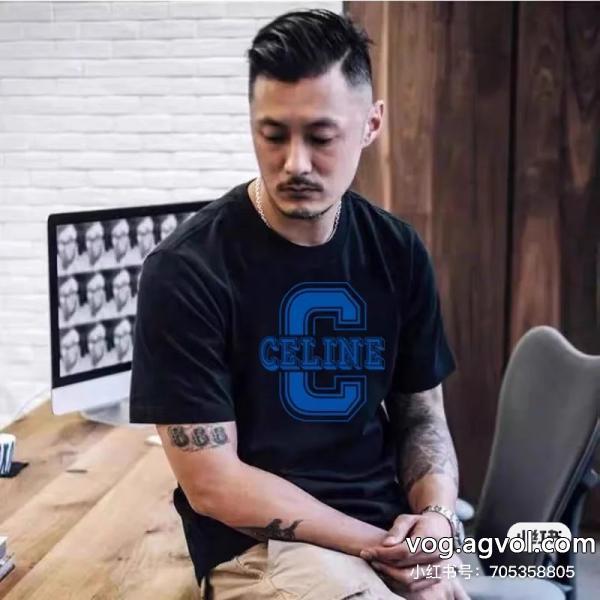 定番の人気商品大胆なデザインブランド 偽物 激安 通販CELINE半袖Tシャツ