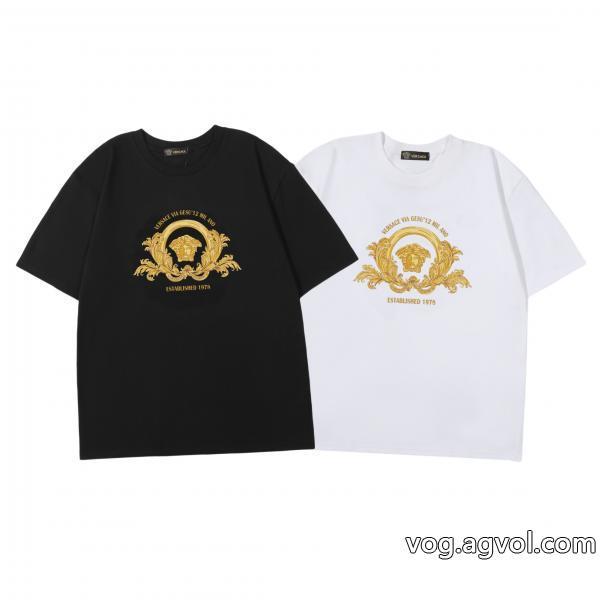 VERSACE偽 ブランド半袖Tシャツ好印象な上品スタイル魅力的なポイント