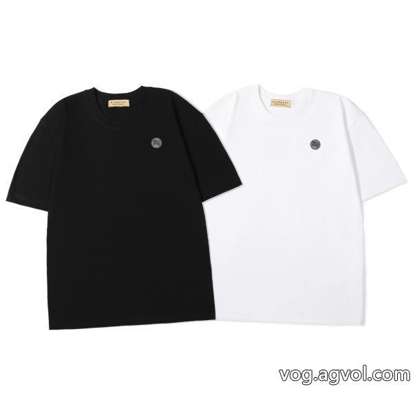 半袖TシャツBURBERRYブランド 激安 上品な落ち感ある雑誌掲載