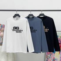 balenciagaスーパー コピー 品長袖Tシャツ高品質存在感大