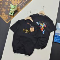 半袖Tシャツ偽 ブランド ロゴが素敵通勤の定番エヴィス