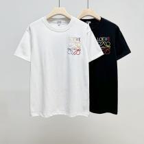 LOEWE半袖Tシャツブランド 通販男女兼用完璧なシルエット