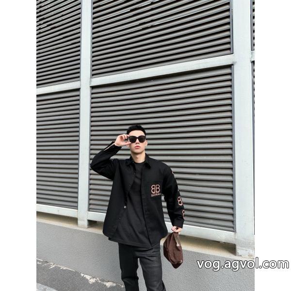 ブランド コピー s 級長袖シャツ完売前に限定版プリントbalenciaga