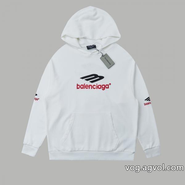 balenciaga限定版プリント2026トレンドブランド 通販パーカー