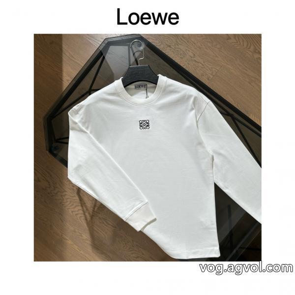ロエベコピー 商品 通販2026年トレンド感が強い超大特価長袖Tシャツ