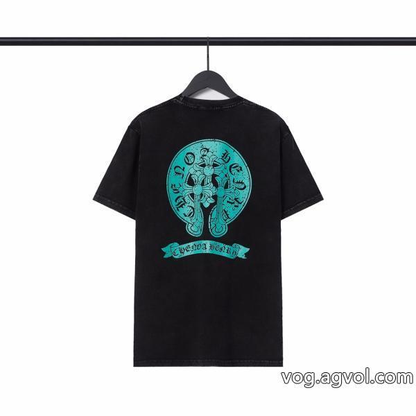 偽物 ブランド ショップCHROME HEARTS重宝するオススメのお品半袖Tシャツ