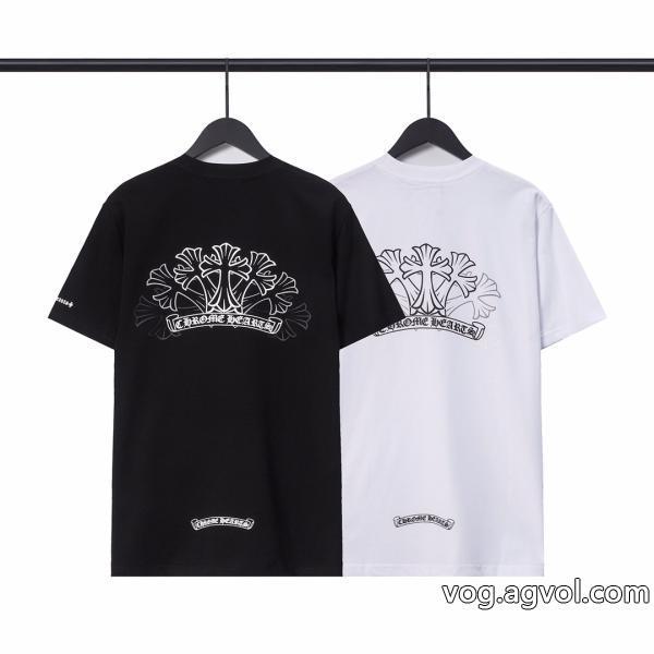 ブランド 偽物 通販今季大人気のデザイン再入荷が嬉しい半袖TシャツCHROME HEARTS