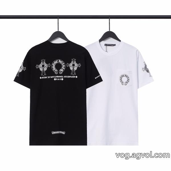 半袖TシャツCHROME HEARTS偽 ブランド 販売定番人気エレガント系スタイル