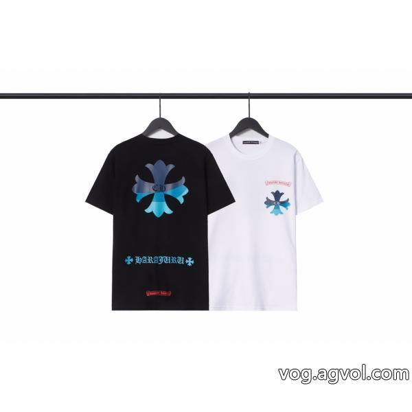 半袖Tシャツクロムハーツ知的な雰囲気夏着物個性的なデザイン激安 通販 専門